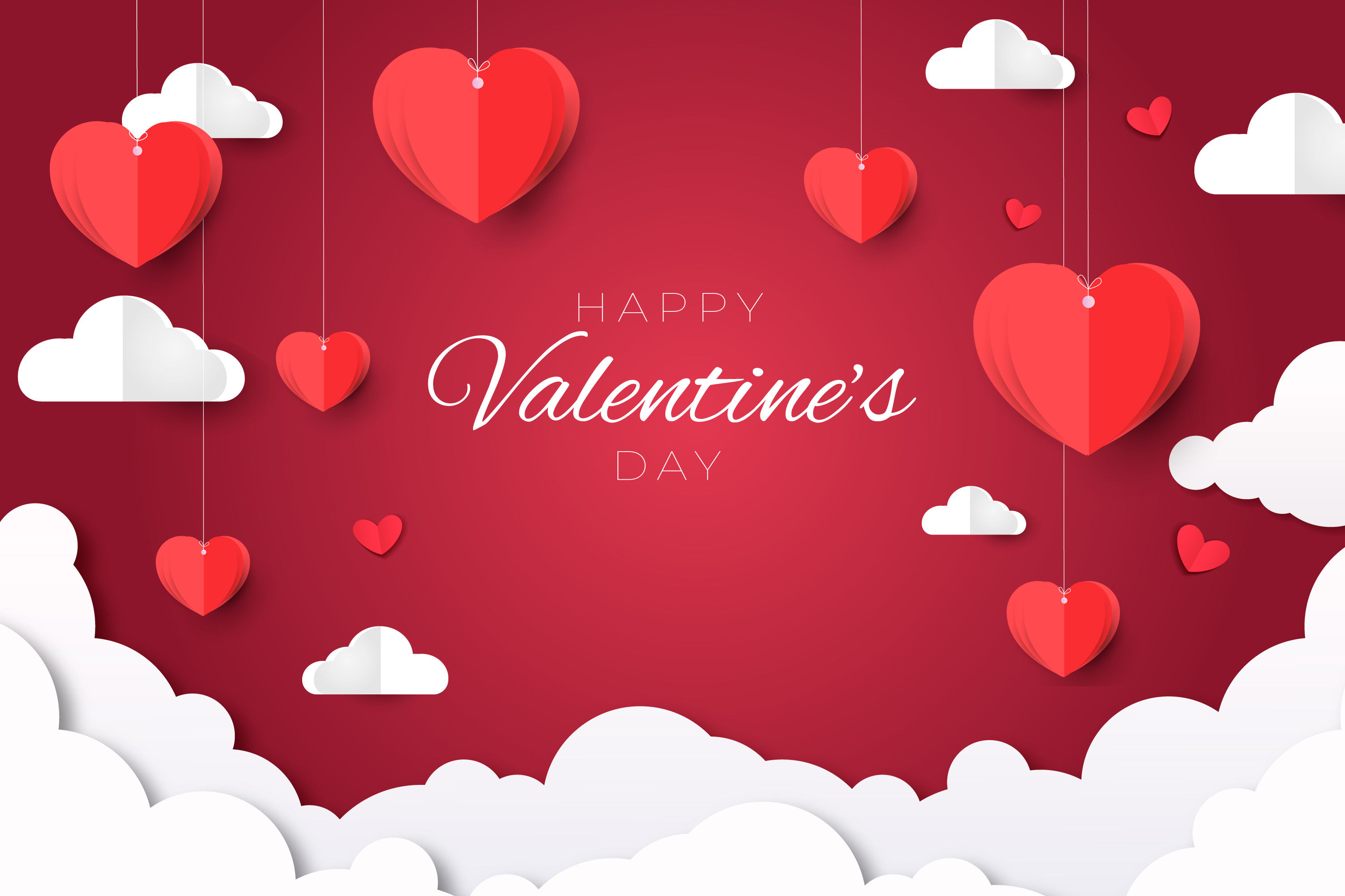 Ilustrasi valentine day.