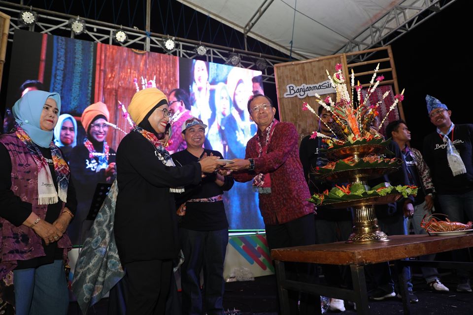 Ibnu Sina saat membuka Calender Of Event Banjarmasin.