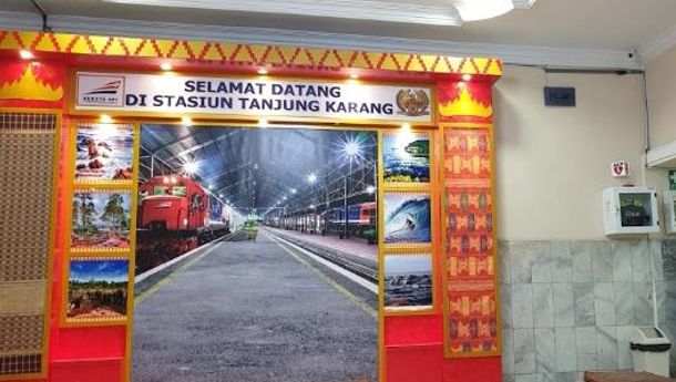 Harga tiket KA Kuala Stabas Tanjungkarang-Kotabumi Mulai Dari  Rp 10 Ribu