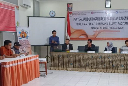 Rapat Pleno Penutupan Penyerahan Dukungan Calon Perseorangan