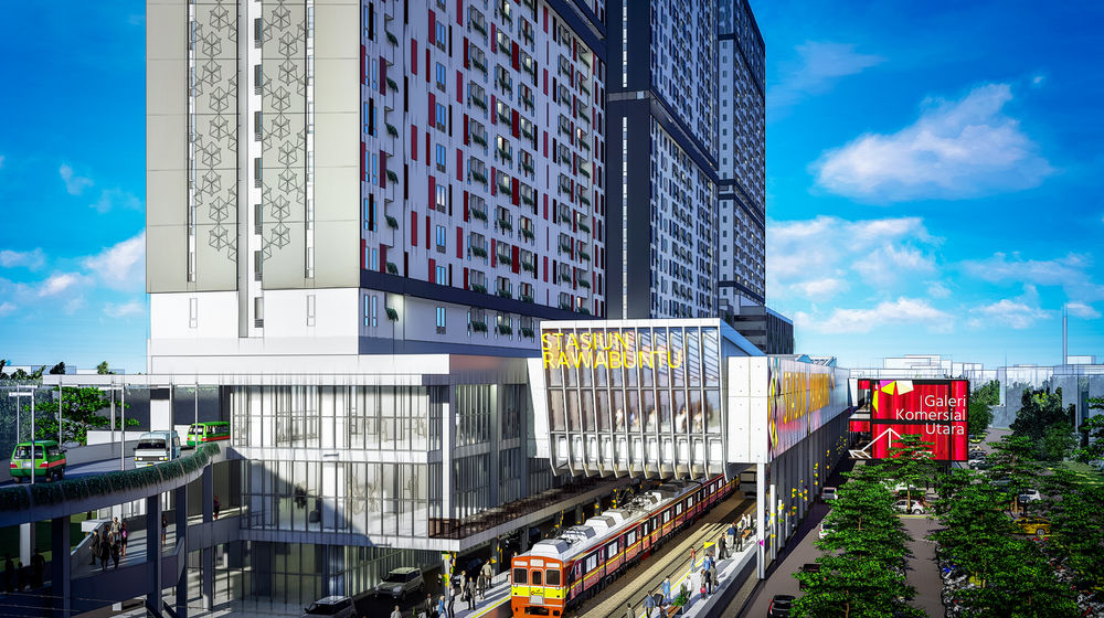 <p>Kawasan Stasiun Rawa Buntu</p>
