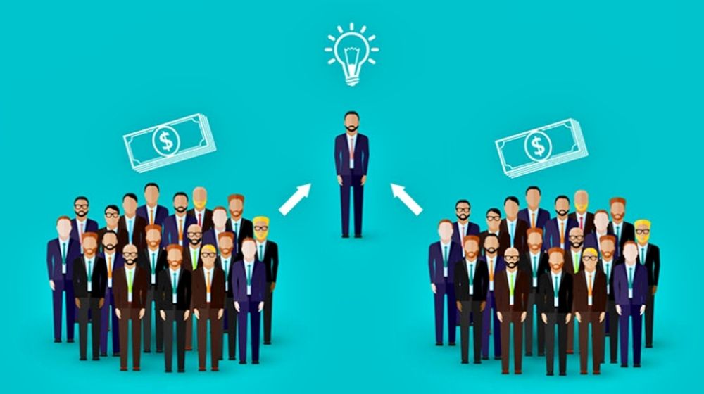 Ilustrasi crowdfunding