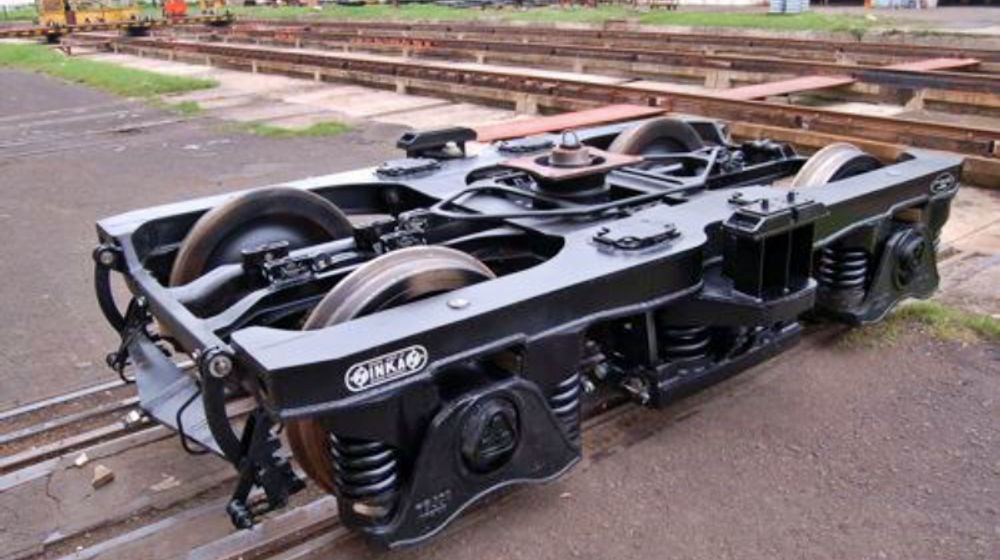 Ilustrasi Bogie dengan Roda