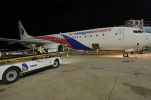 <p>Penerbangan pertama Malaysia Airlines rute Kuala Lumpur-Kertajati</p>
