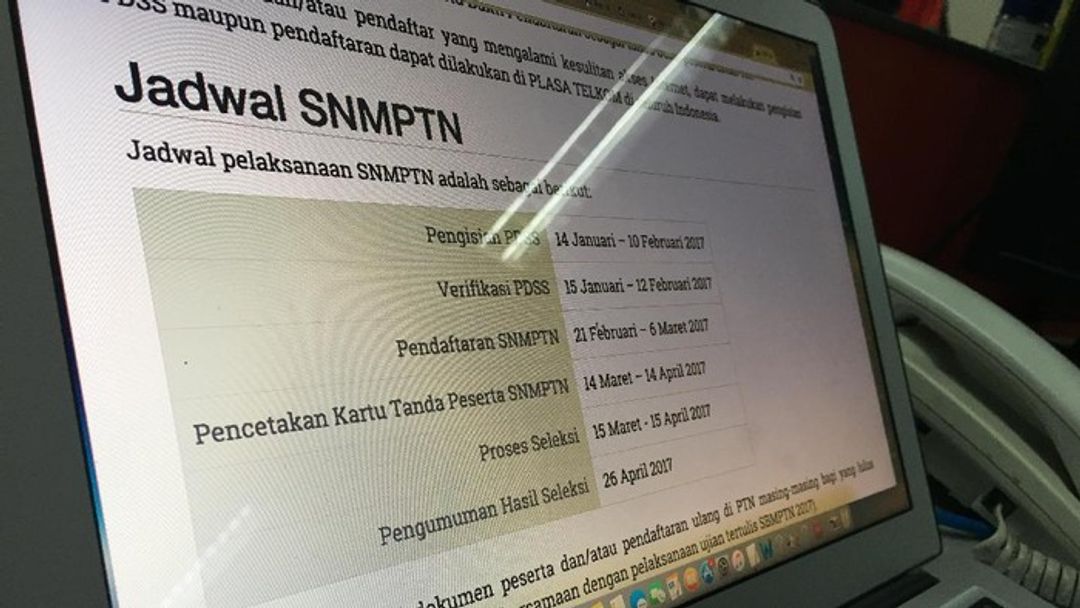 Catat Tahapannya! Pendaftaran SNMPTN 2020 Dimulai Hari Ini