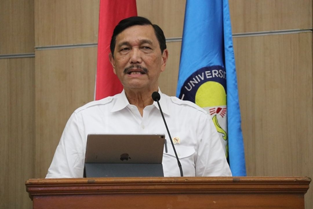 <p>Menteri Koordinator Bidang Kemaritiman dan Investasi Luhut Pandjaitan. Sumber: https://www.uki.ac.id/.</p>
