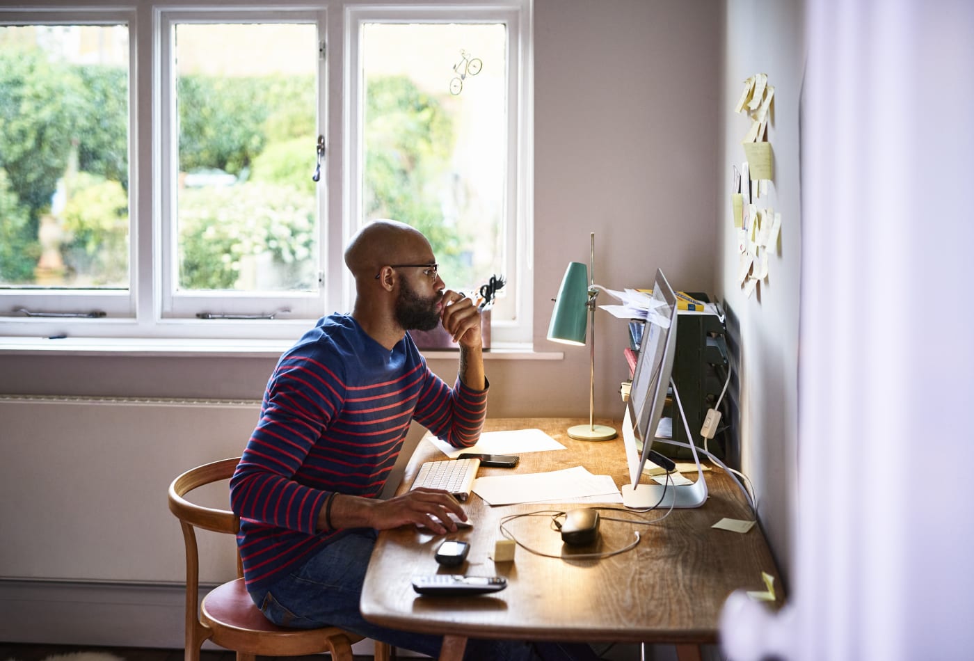 ilustrasi work from home