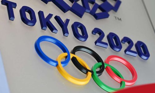 Ilustrasi logo Olimpiade Tokyo 2020