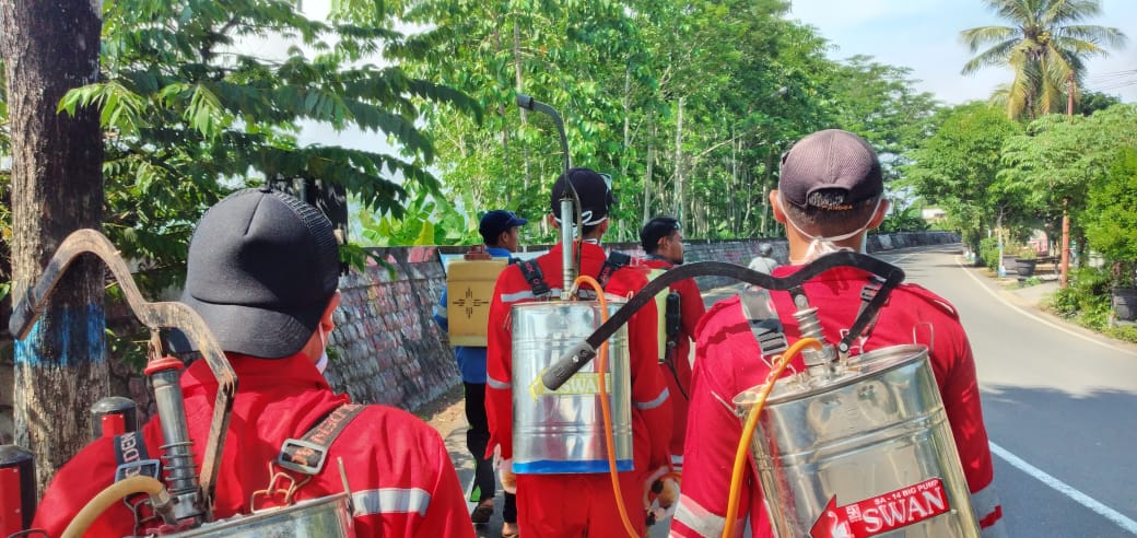 Pemuda Pacitan Bergerak, Lakukan Langkah Preventif Penanggulangan Covid-19