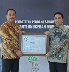<p>Pencatatan Saham PT Saraswanti Anugerah Makmur Tbk. (SAMF) di Bursa Efek Indonesia, Selasa, 31 Maret 2020.<br />
Sumber: idx.co.id.</p>
