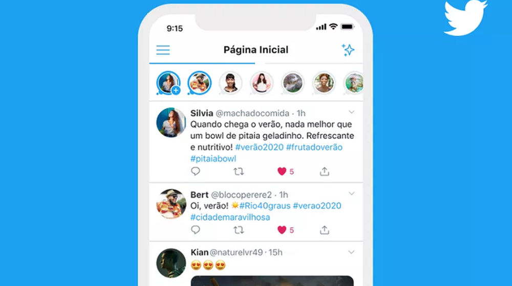 <p>Tampilan Fleets di Twitter/ Sumber: The Verge</p>
