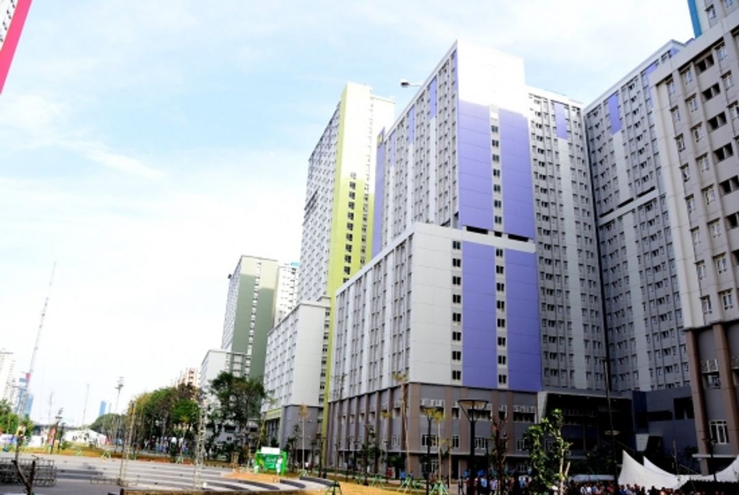 <p>Wisma Atlet Kemayoran. Sumber: jpp.go.id</p>
