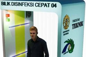 Fakultas Teknik UI Kembangkan Bilik Disinfeksi Cepat
