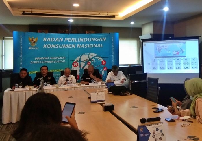 <p>Media Briefing di Kantor BPKN, Jakarta, Senin, 2 Maret 2020</p>
