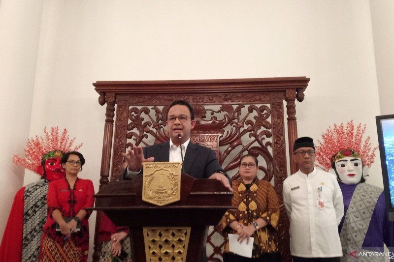 <p>Gubernur DKI Jakarta Anies Baswedan. / Antara Foto</p>

