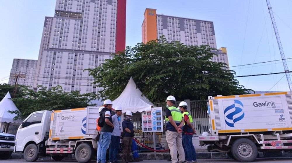 <p>PGN menyalurkan gas ke Wisma Atlet. / Perseroan</p>
