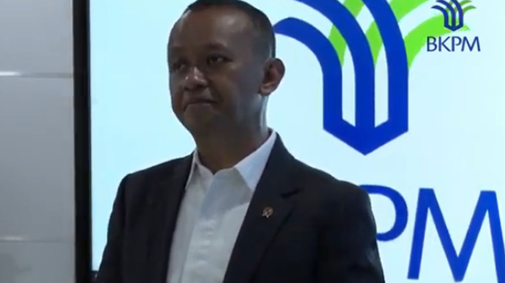 <p>Kepala Koordinasi Bidang Penanaman Modal (BKPM) Bahlil Lahadalia dalam konferensi video di YouTube BKPM, Senin, 23 Maret 2020. Sumber: YouTube BKPM.</p>
