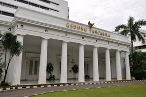 <p>Gedung Pancasila Kementerian Luar Negeri (Sumber: https://kemlu.go.id/)</p>
