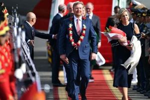 <p>Kedatangan Raja dan Ratu Belanda Willem-Alexander dan Maxima Zorreguieta Cerruti ke Indonesia/Mina News</p>