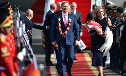 <p>Kedatangan Raja dan Ratu Belanda Willem-Alexander dan Maxima Zorreguieta Cerruti ke Indonesia/Mina News</p>
