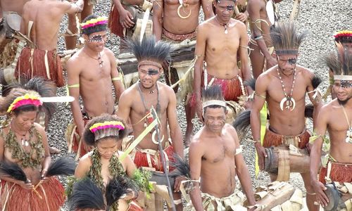 <p>Ilustrasi masyarakat Papua. / Pixabay</p>
