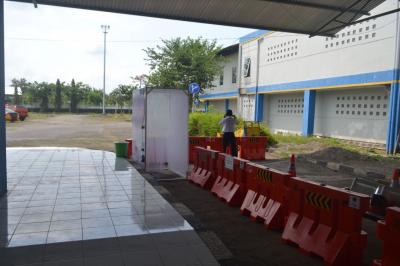 Suasana di Terminal Dhaksinarga, Gunungkidul.