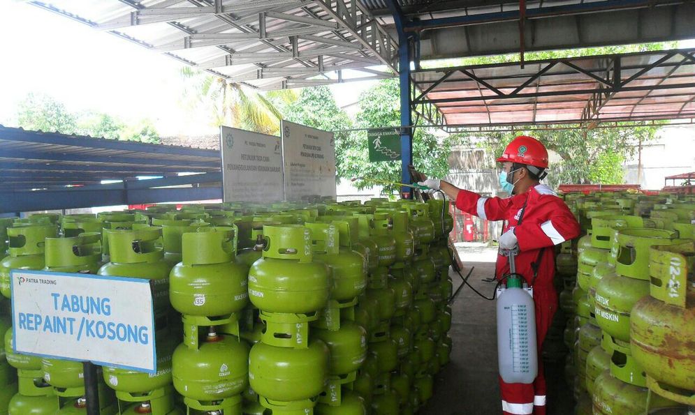 Elpiji 3 kg dijamin tersedia di seluruh Jawa Timur di tengah pandemi COVID-19.