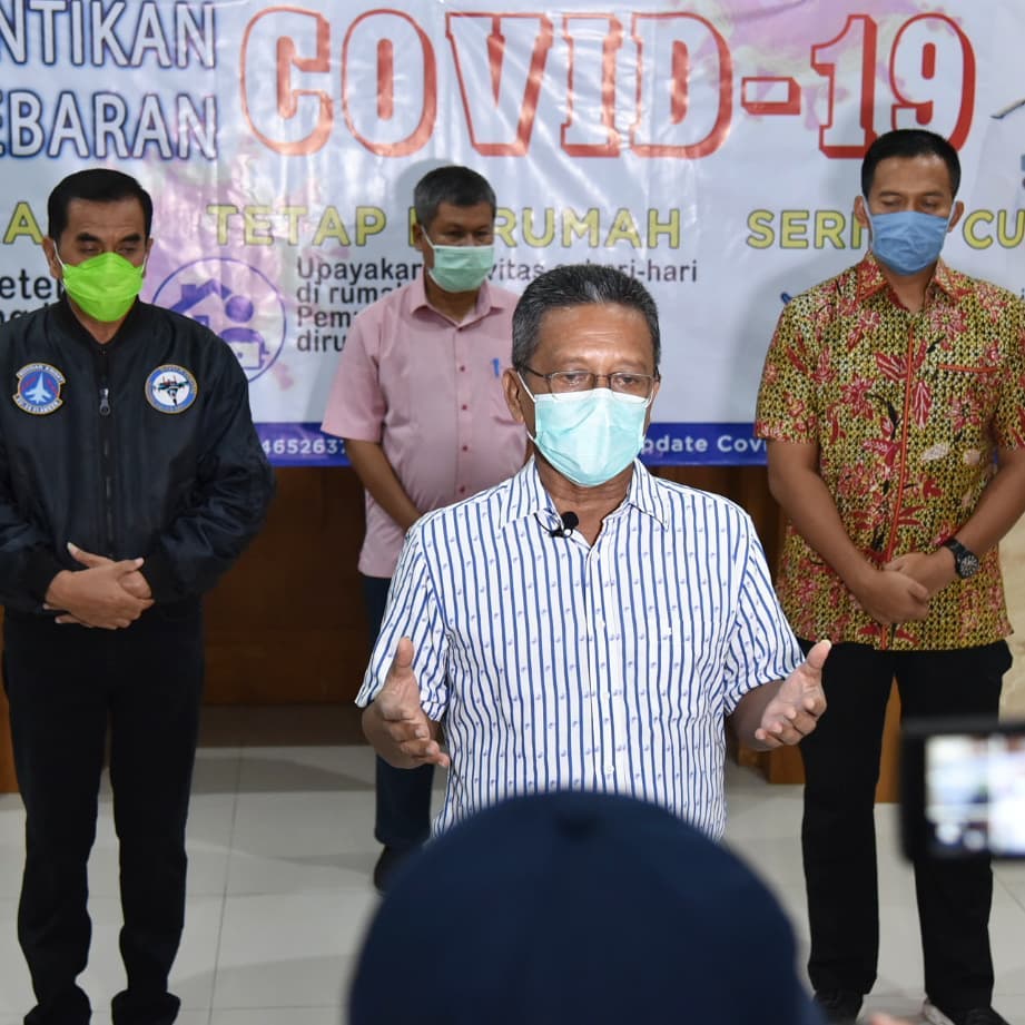 Bupati Pacitan, Indartato, Umumkan 1 PDP Pacitan Terkonfirmasi Positif COVID 19