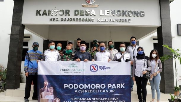 Podomoro Park Bandung Bantu Ketersediaan APD