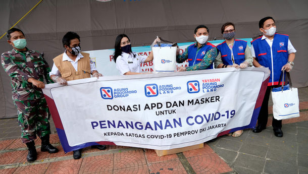 Yayasan Agung Podomoro Land Ikut Cegah Penyebaran COVID-19-kabarsiger
