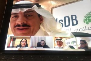 <p>Menteri Keuangan, Sri Mulyani Indrawati melakukan konferensi video bersama President Islamic Development Bank (IsDB), Minggu, 26 April 2020/ Sumber: Instagram.com/smindrawati</p>
