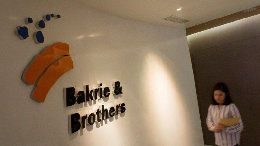 Logo perusahaan infrastruktur dan konstruksi Grup Bakrie, PT Bakrie and Brothers Tbk (BNBR).