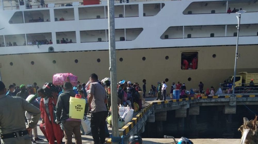 <p>Pemulangan Pekerja Migran Indonesia di Pelabuhan/ Bnp2tki.go.id</p>
