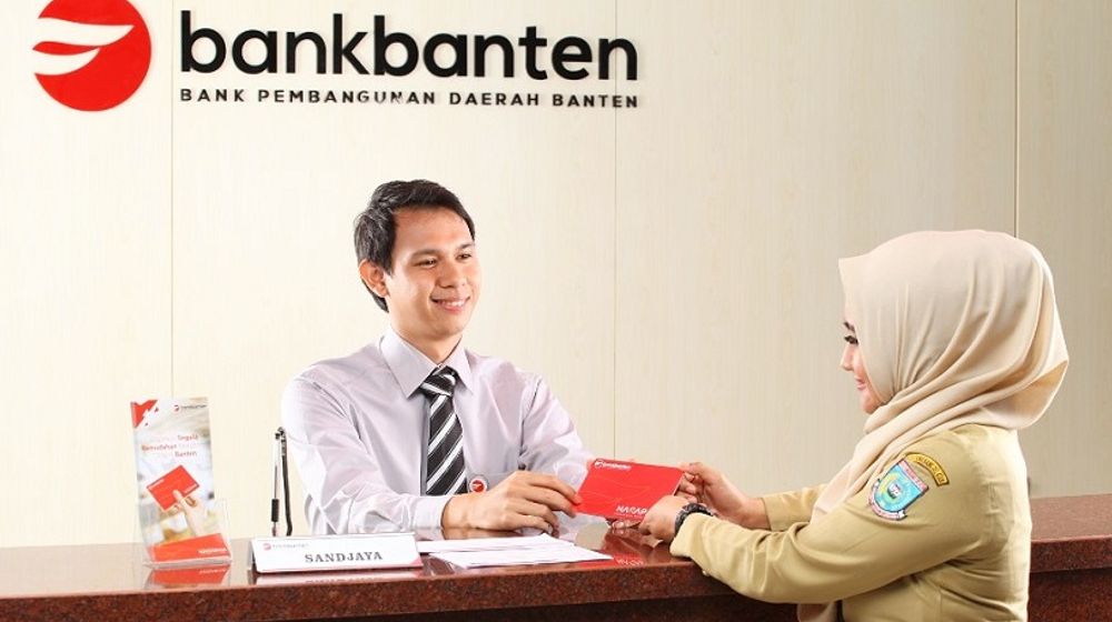 <p>Ilustrasi penarikan dana nasabah di Bank Banten. / Facebook @bpdbanten</p>
