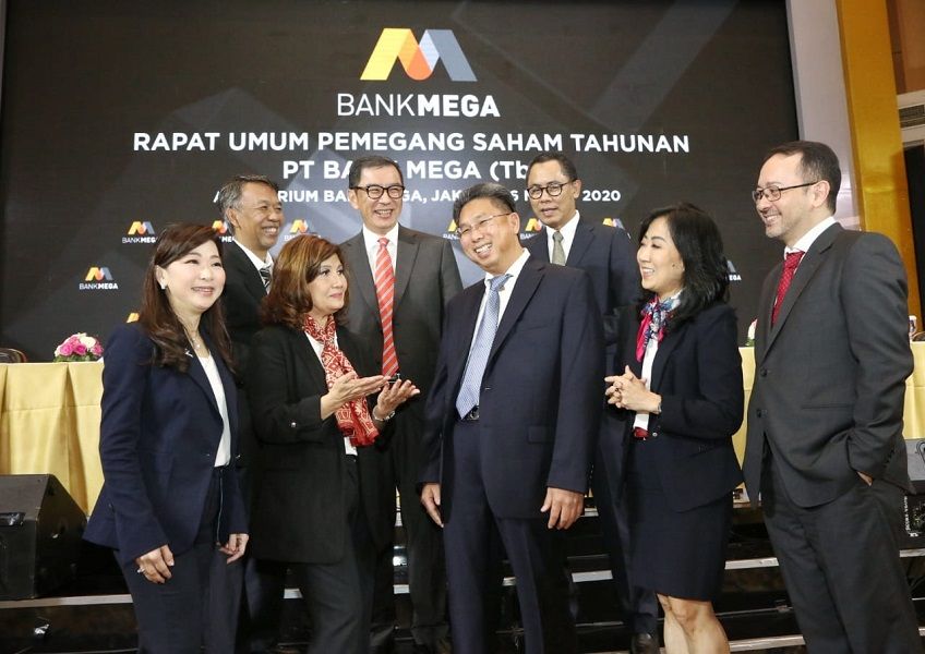 <p>Manajemen Bank Mega. / Bankmega.com</p>
