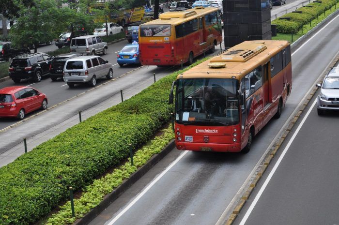 <p>Situasi Transportasi di Jakarta / Dokumentasi Transjakarta</p>
