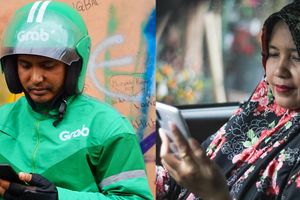 Mitra Driver Grab saat mengikuti pelatihan di GrabAcademy