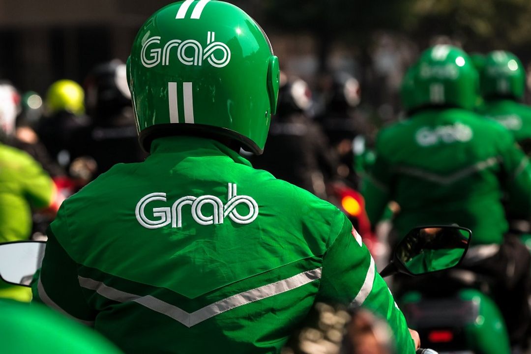 <p>Ojek online Grab. / Facebook @GrabID</p>
