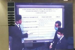 <p>Tangkapan layar pemilihan Wakil Gubernur DKI Jakarta. / YouTube Pemprov DKI Jakarta</p>
