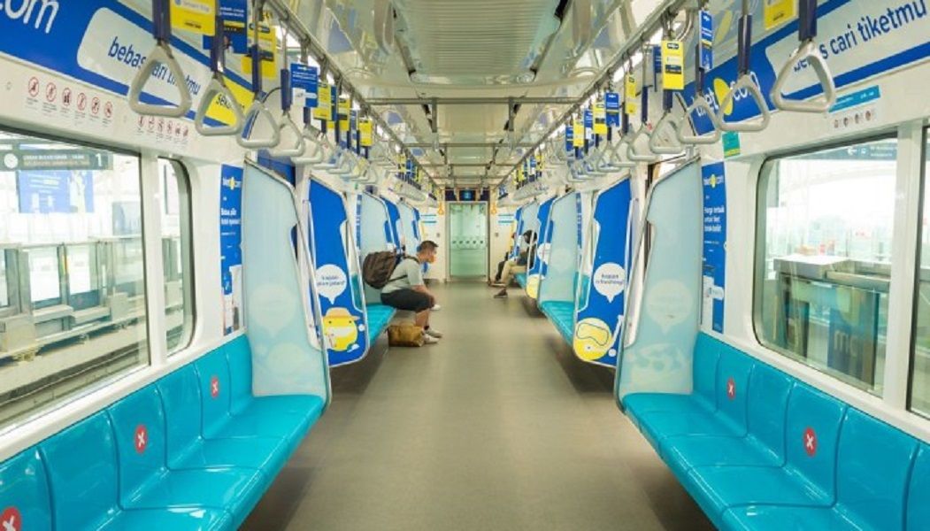 <p>Suasana jumlah penumpang menurun selama penerapan PSBB di MRT Jakarta. / Dok. PT MRT Jakarta</p>
