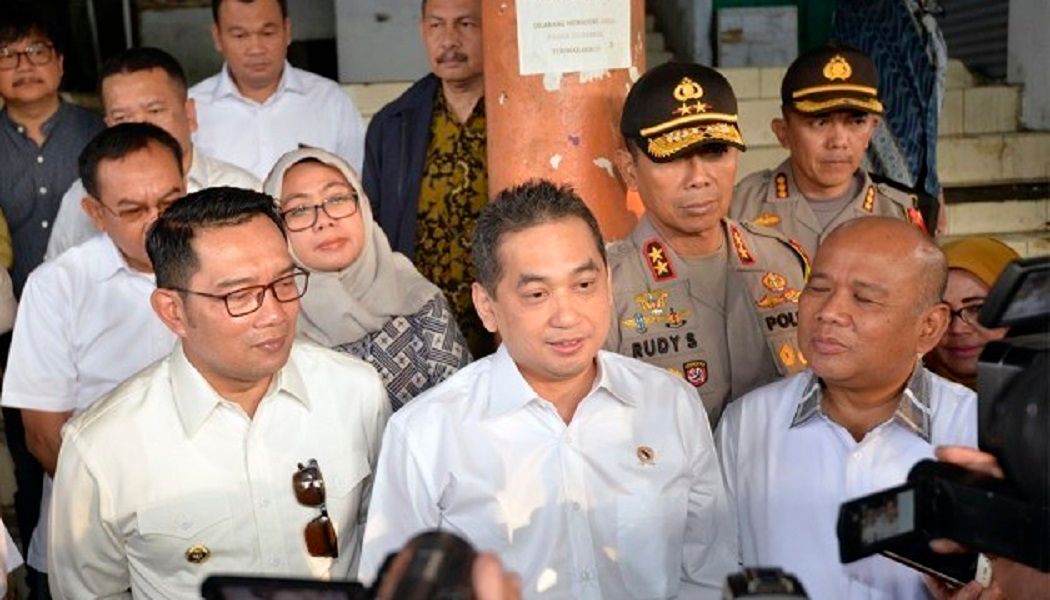 <p>Menteri Perdagangan Agus Suparmanto dan Gubernur Jawa Barat Ridwan Kamil. / Dok. Kemendag</p>
