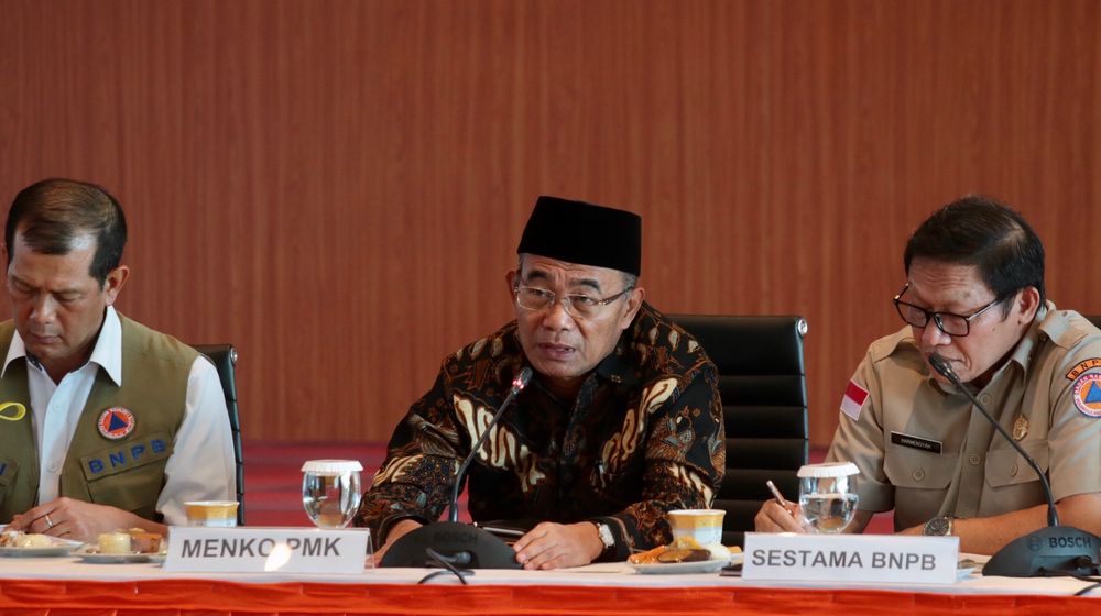 Menteri Koordinator Bidang Pembangunan Manusia dan Kebudayaan (Menko PMK) Muhadjir Effendy. 