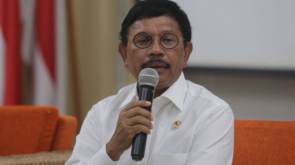 <p>Johnny G. Plate. foto: Ismail Pohan/TrenAsia</p>
