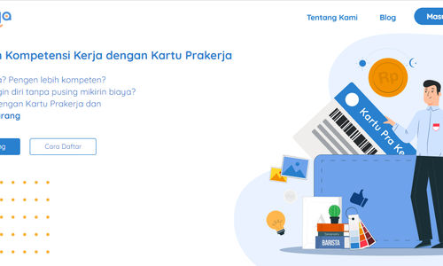 <p>Banner Program Kartu Prakerja (Sumber: https://www.prakerja.go.id/)</p>

