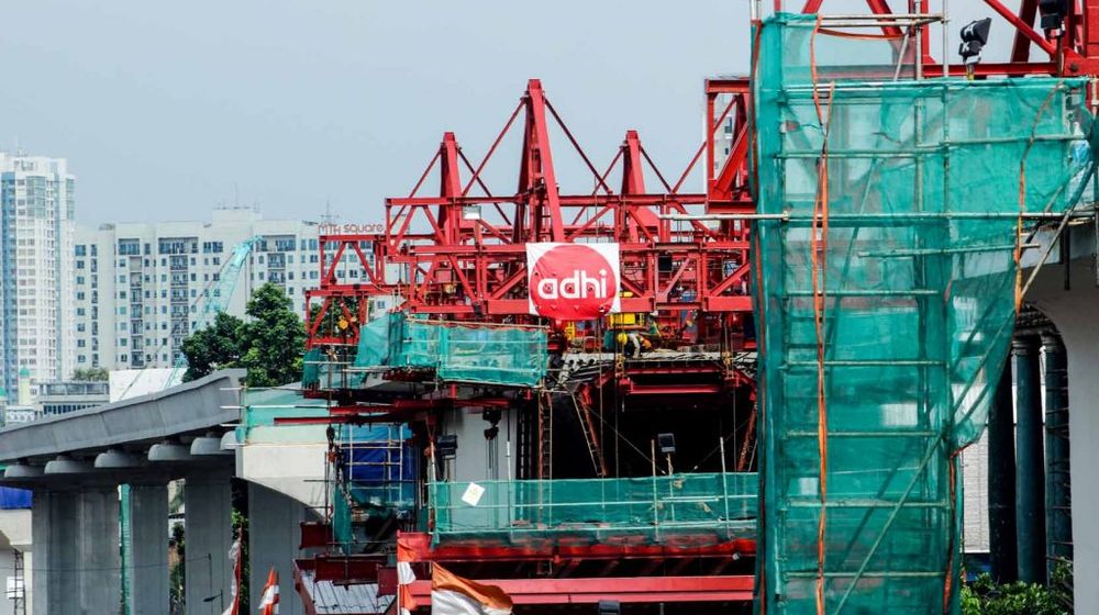 <p>Proyek LRT Jabodetabek Lintas Cawang-Dukuh Atas / Dok. PT Adhi Karya (Persero) Tbk.</p>