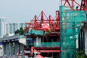 <p>Proyek LRT Jabodetabek Lintas Cawang-Dukuh Atas / Dok. PT Adhi Karya (Persero) Tbk.</p>