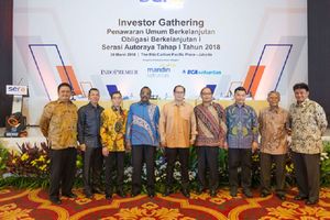 <p>Manajemen PT Serasi Autoraya saat emisi obligasi. / Sera.astra.co.id</p>
