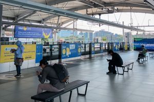 <p>Suasana di stasiun MRT Jakarta / Dok. PT MRT Jakarta</p>
