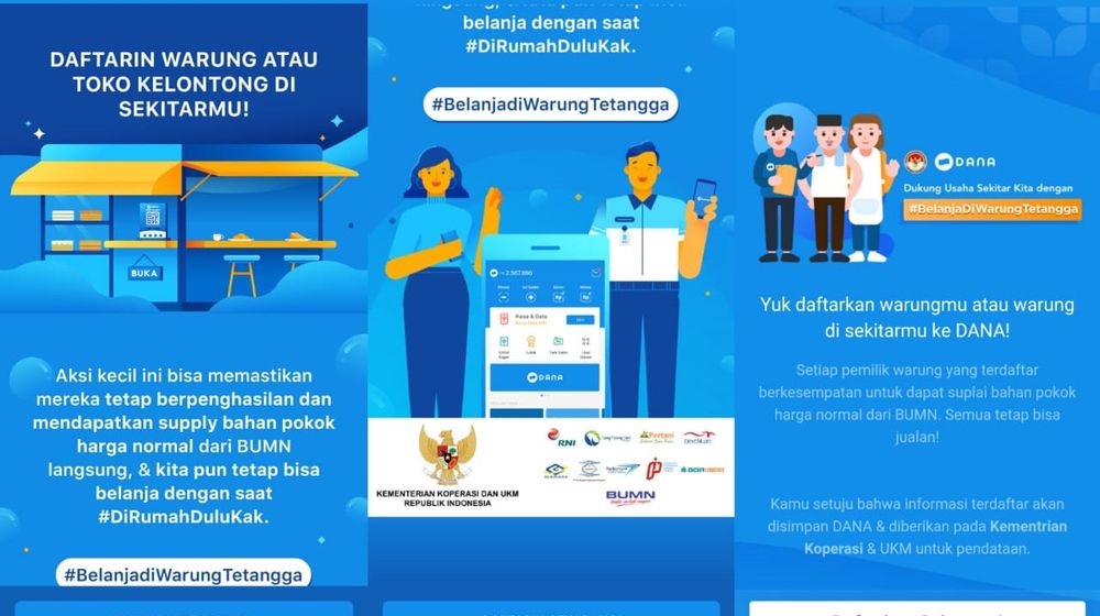 <p>Program DANA untuk UKM. / Dok. DANA</p>
