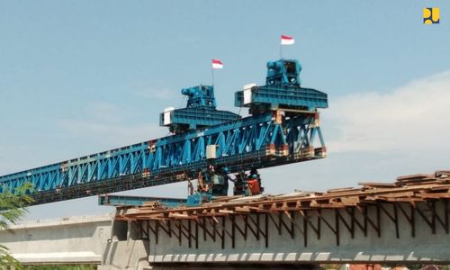 <p>Pengerjaan proyek infrastruktur oleh Kementerian PUPR. / Dok. Kementerian PUPR</p>
